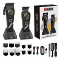 WMARK Máquina Para Cortar Cabello Profesional Kit De Cortadoras,Cortapelos Inalámbrico Para Hombre Con 10 Peines Guía Wmark 8613