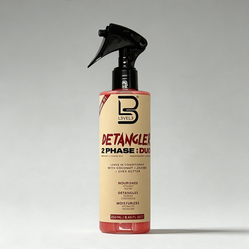 L3VEL3 2 Phase Detangler Spray / Leave in Conditioner 250 ml