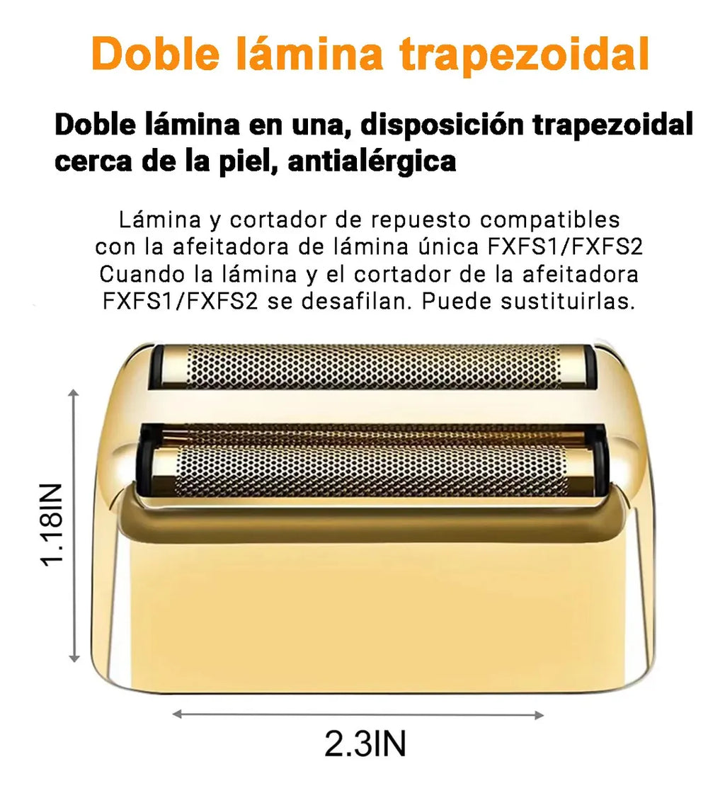 Navaja De Repuesto Compatible Con Shaver Babyliss Fxrf2g