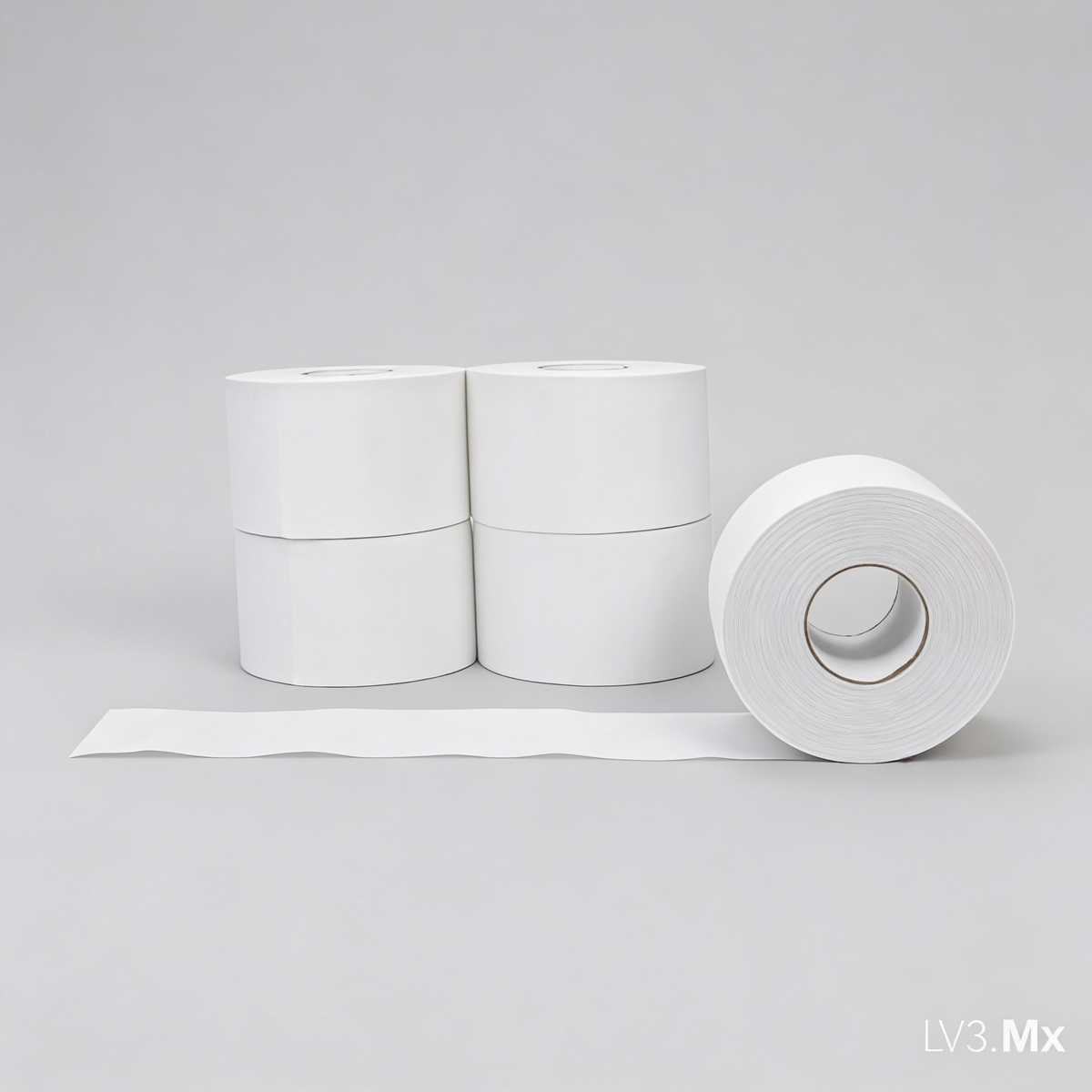 L3VEL3 5 ROLLS (100EACH) NECK PAPER WHITE
