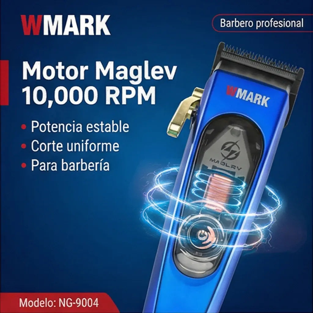 Cortapelos Wmark Ng-9004 Profesional Motor Maglev 10000rpm