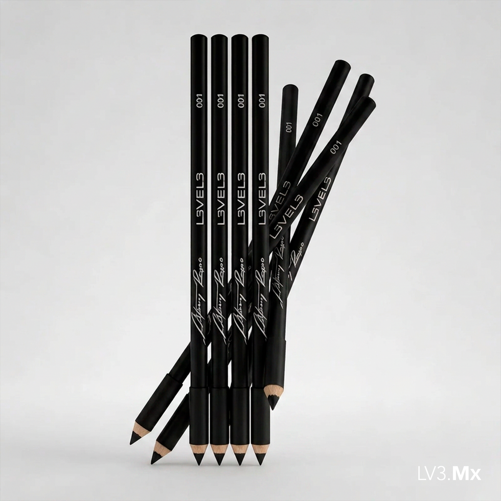 L3VEL3 6PC PENCILS BLACK