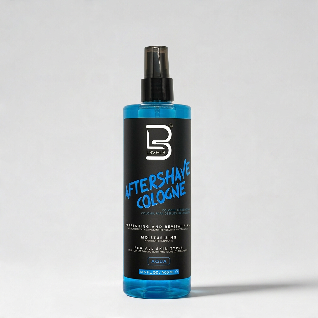 L3VEL3 Aftershave Cologne Aqua 400 ml