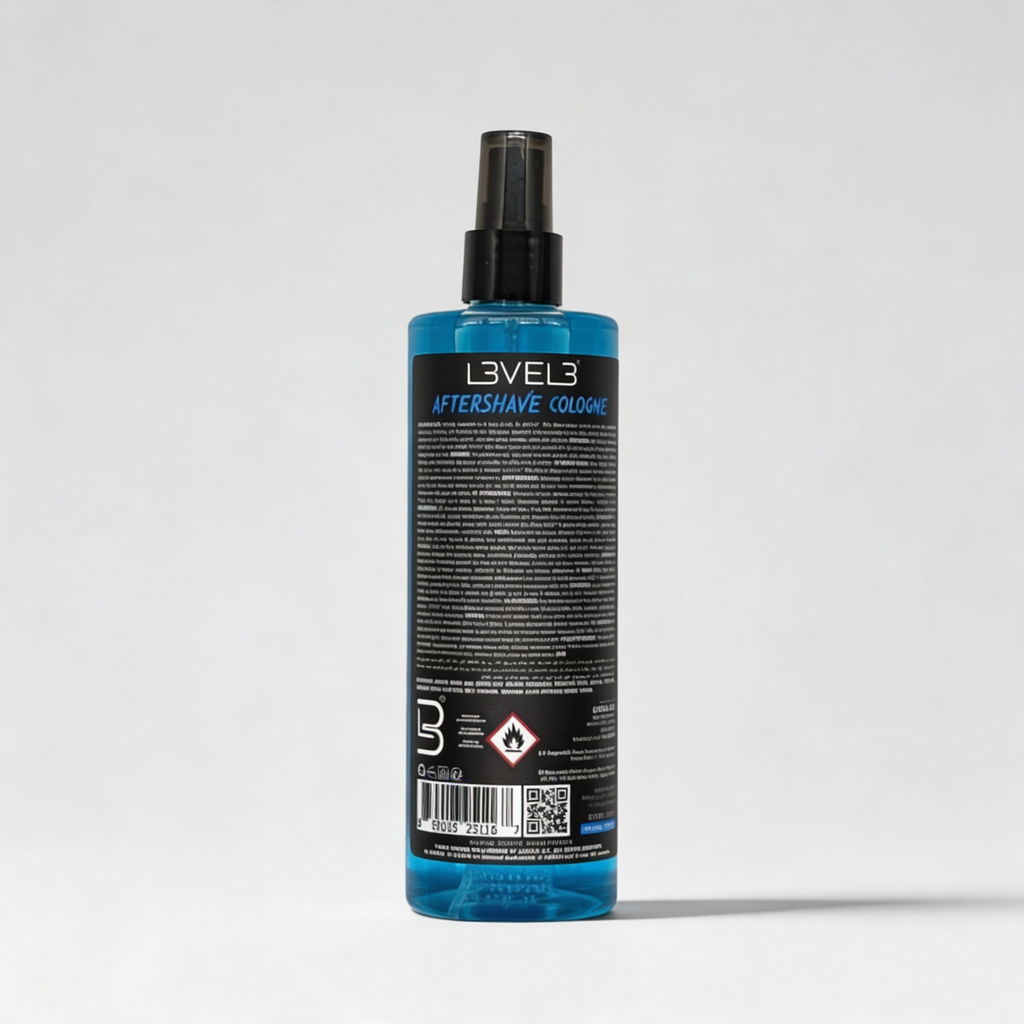 L3VEL3 Aftershave Cologne Aqua 400 ml