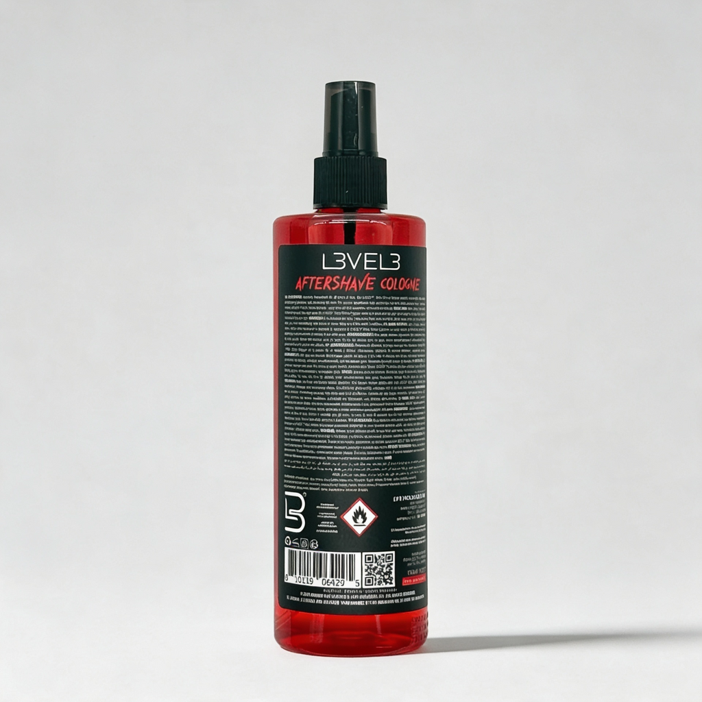 L3VEL3 Aftershave Cologne Flame 400 ml