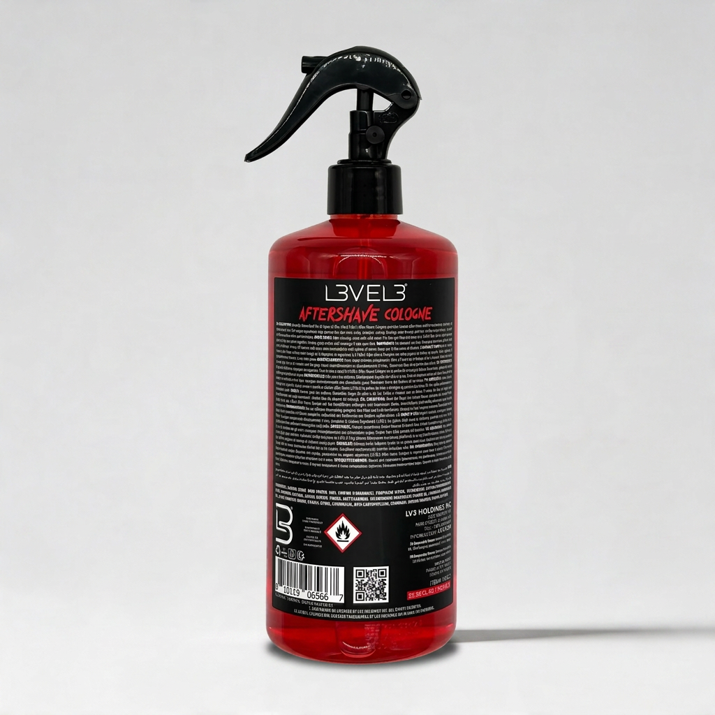L3VEL3 Aftershave Cologne Flame 750 ml