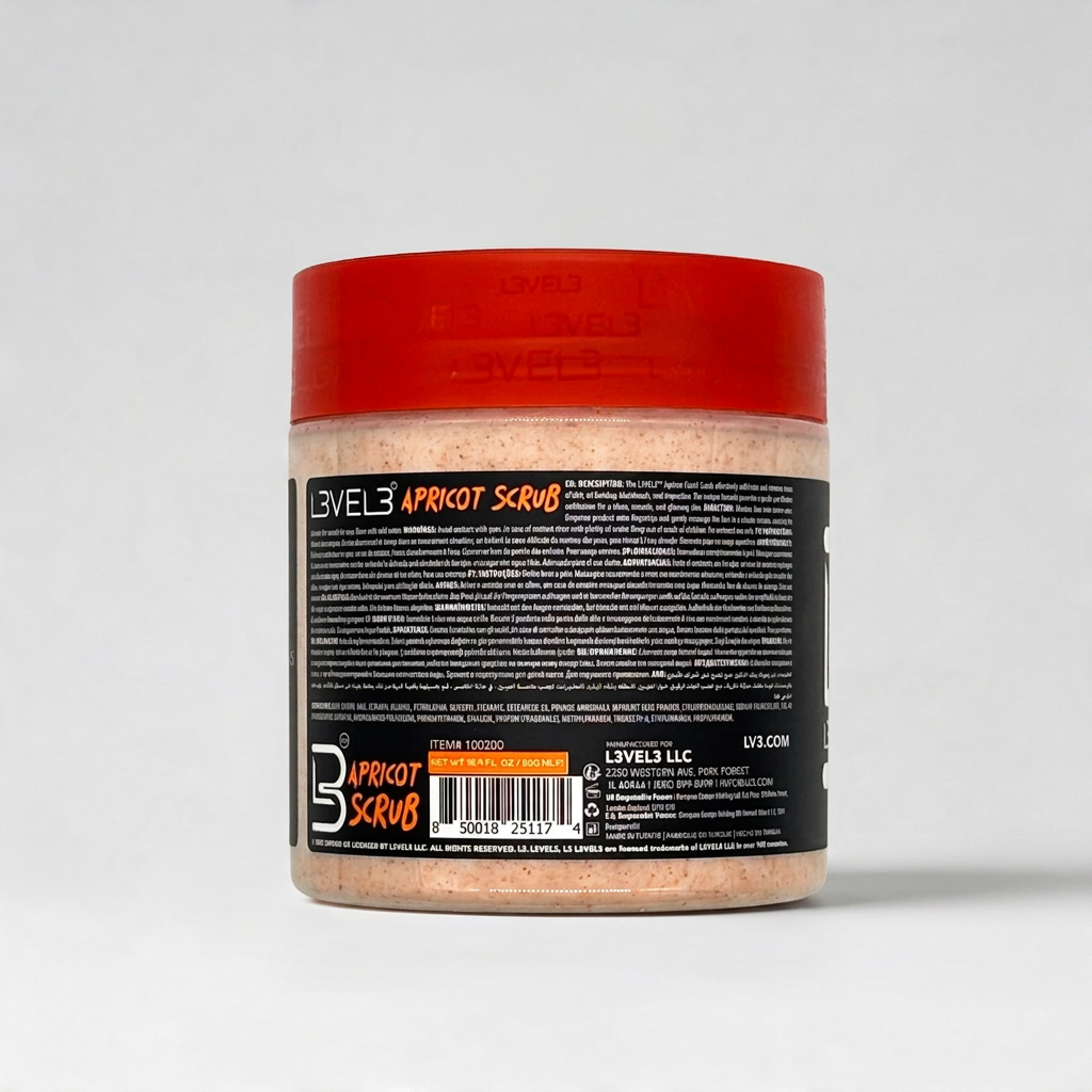 L3VEL3 Apricot Scrub 500 ml