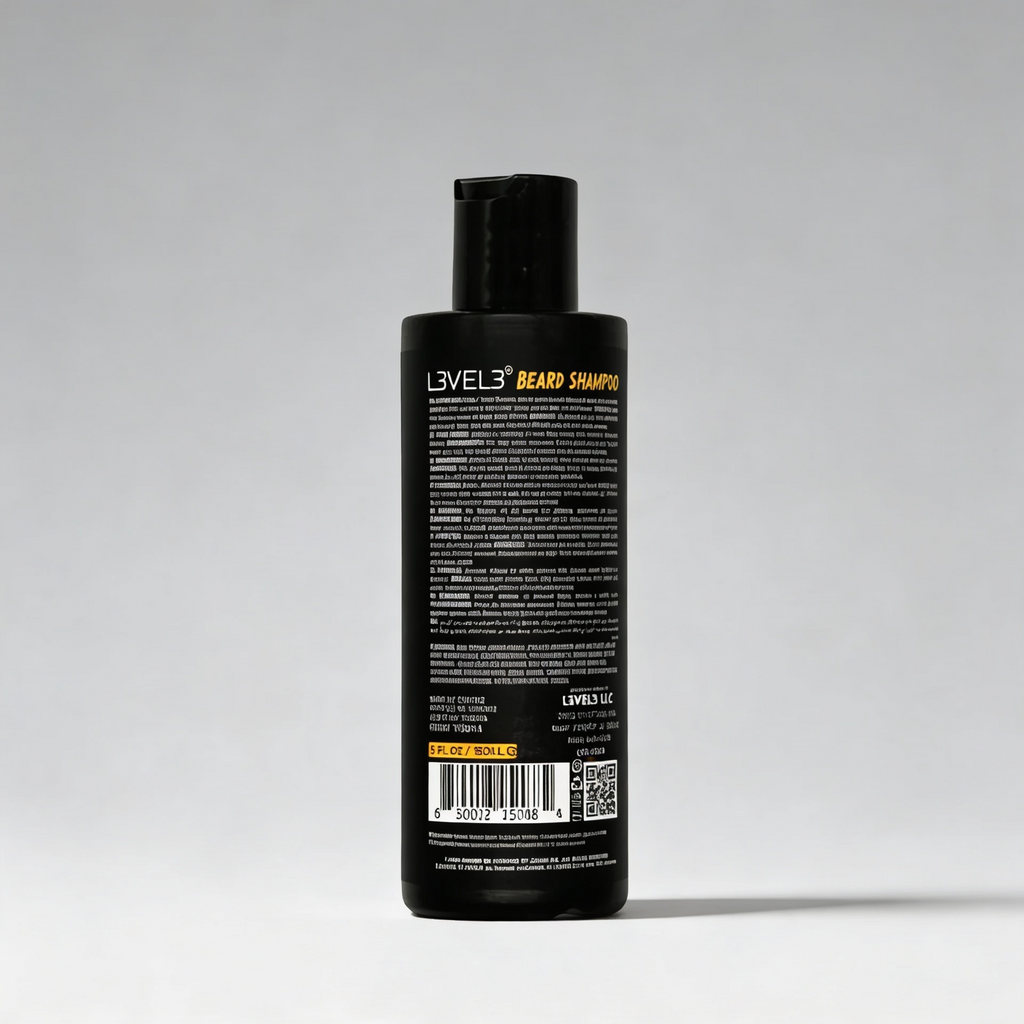 L3VEL3 Beard Shampoo 150 ml