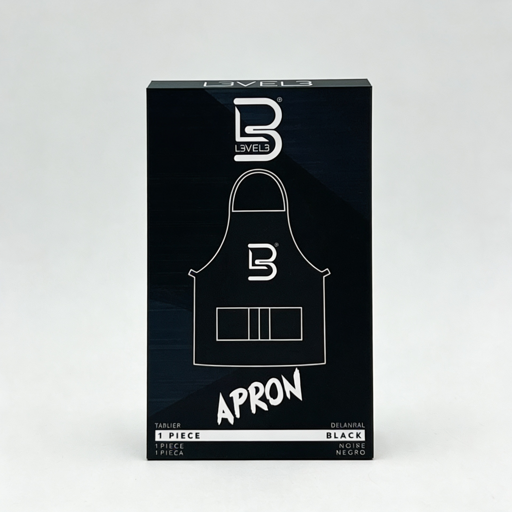 L3VEL3 BLACK APRON