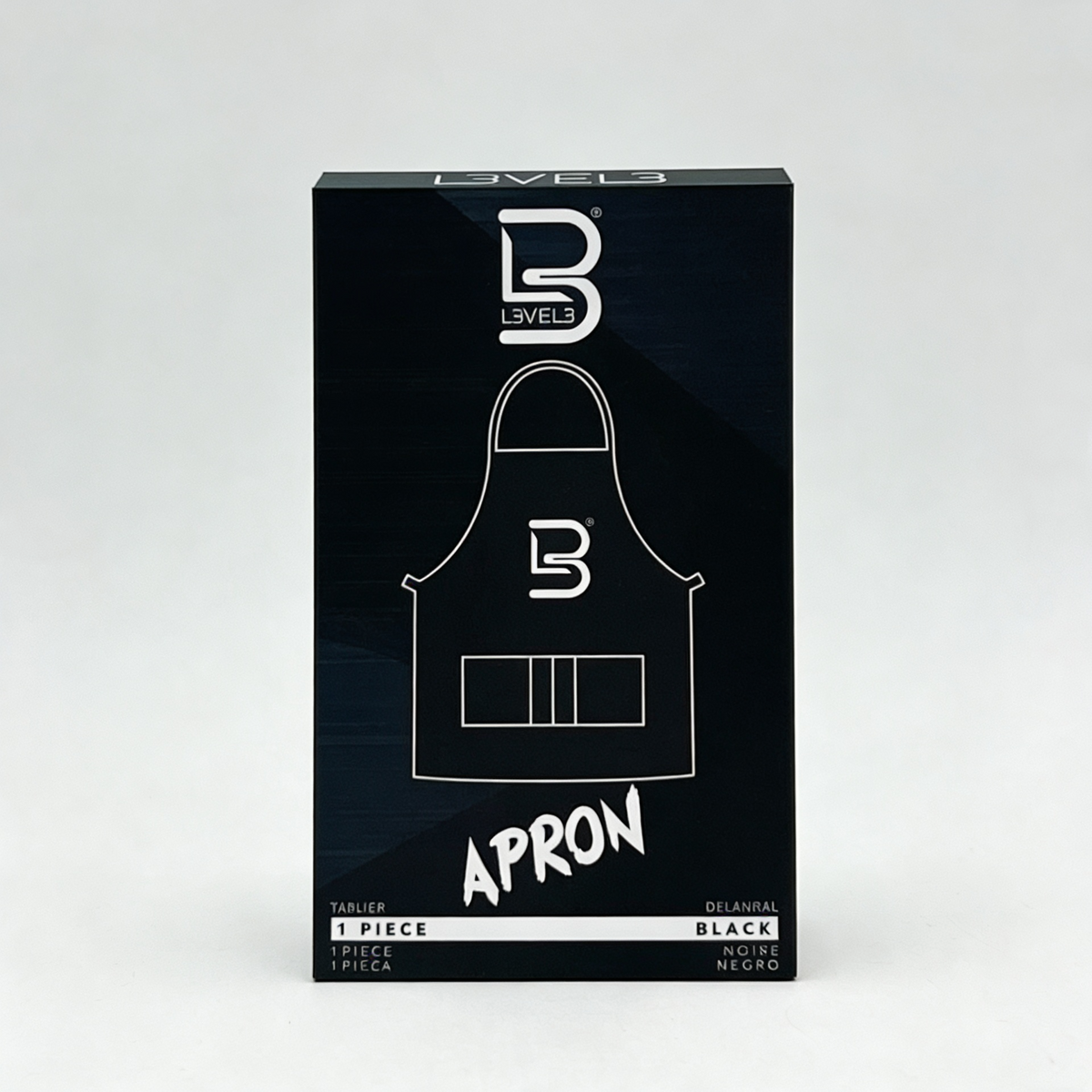 L3VEL3 BLACK APRON