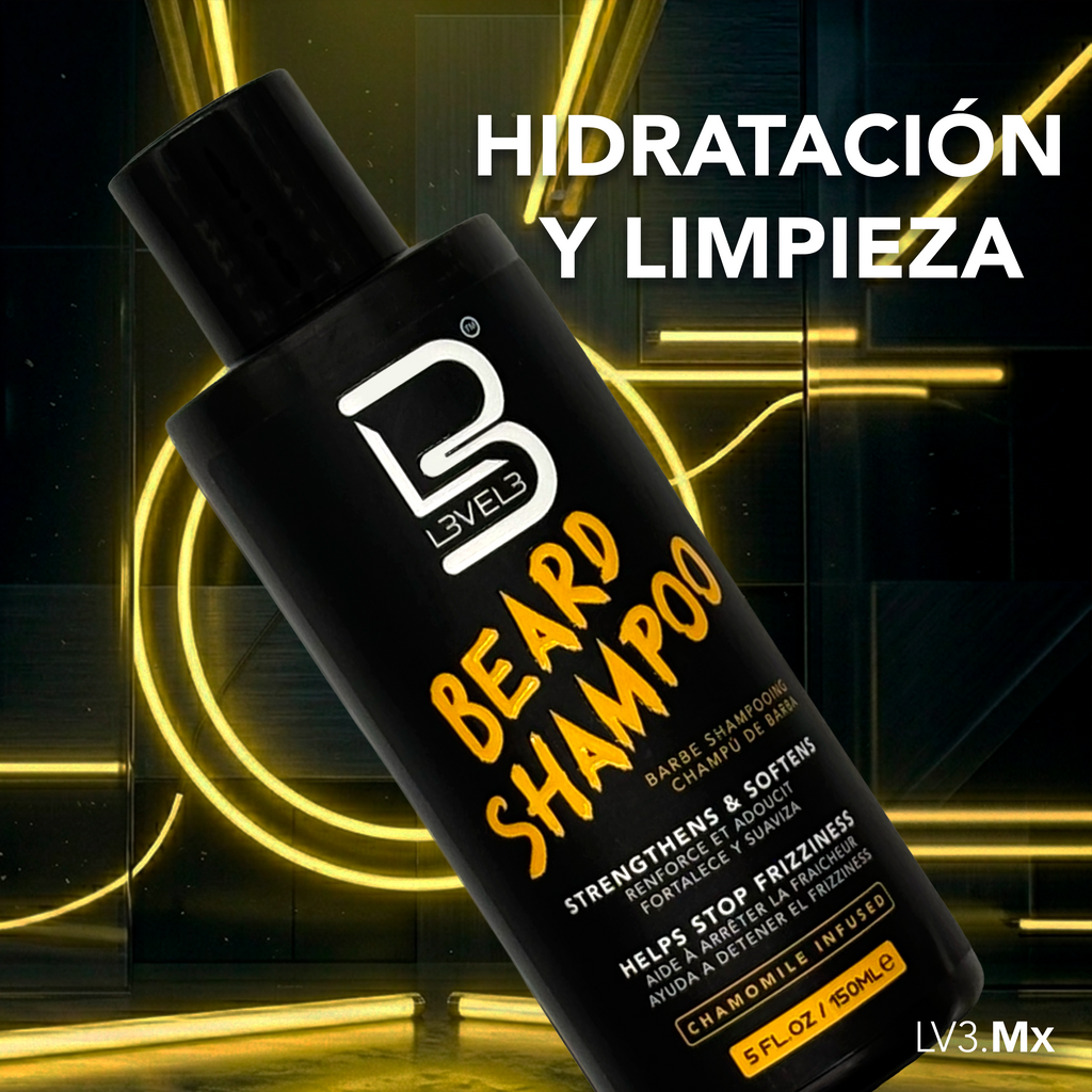 L3VEL3 Beard Shampoo 150 ml