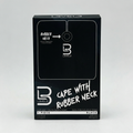 L3VEL3 BLACK CAPE W/ RUBBER NECK