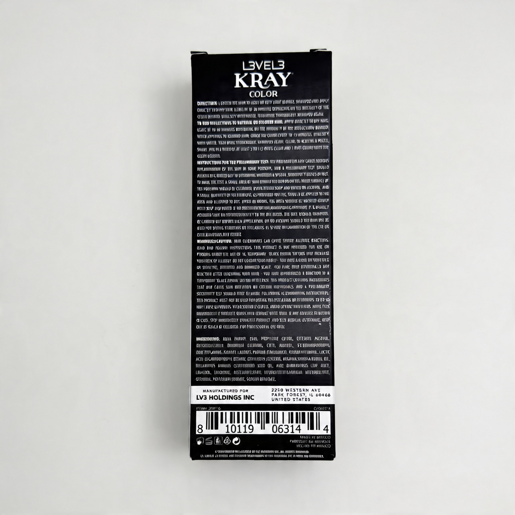 L3VEL3 CLEAR SEMI PERMANENT COLOR TUBE 250 ml