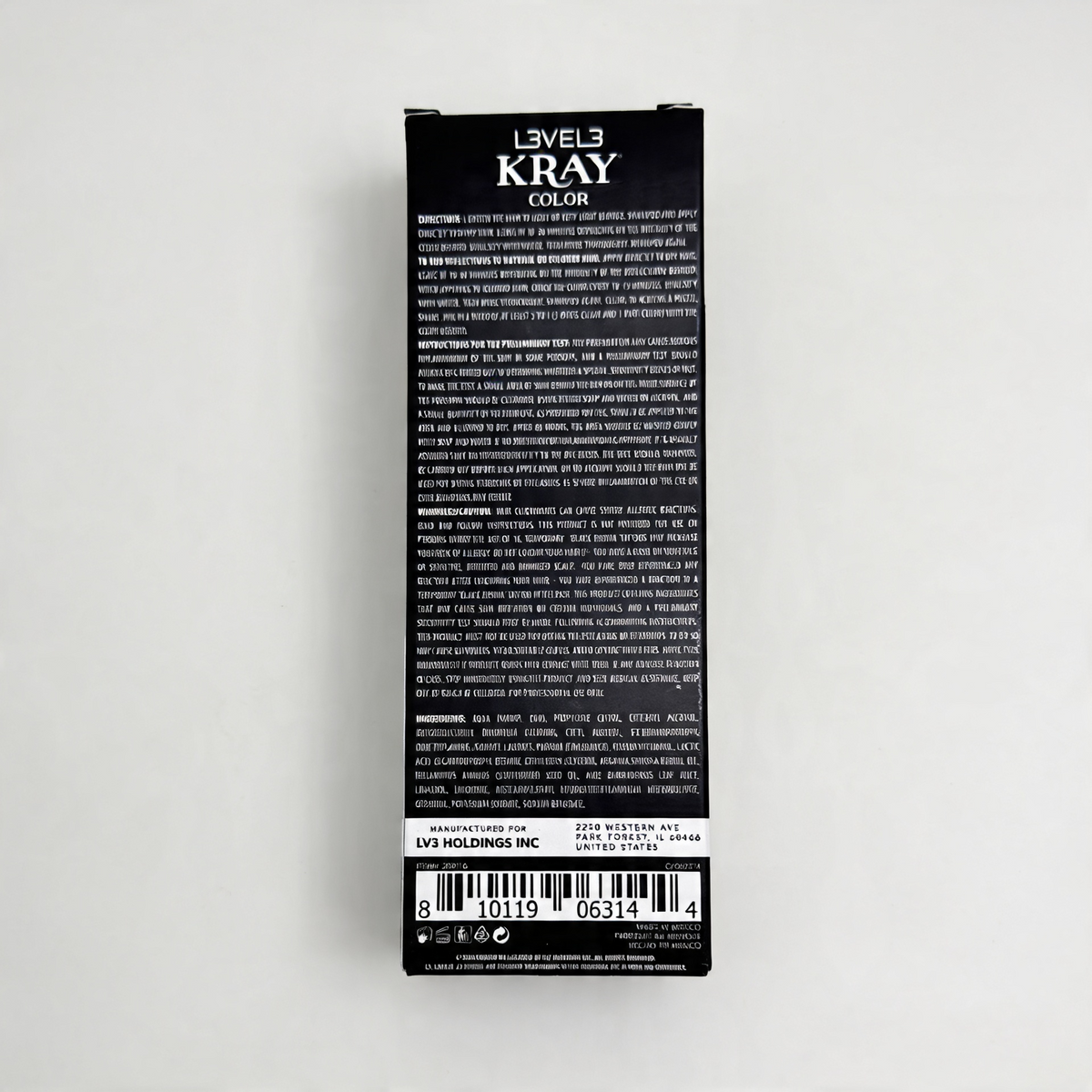 L3VEL3 CLEAR SEMI PERMANENT COLOR TUBE 250 ml
