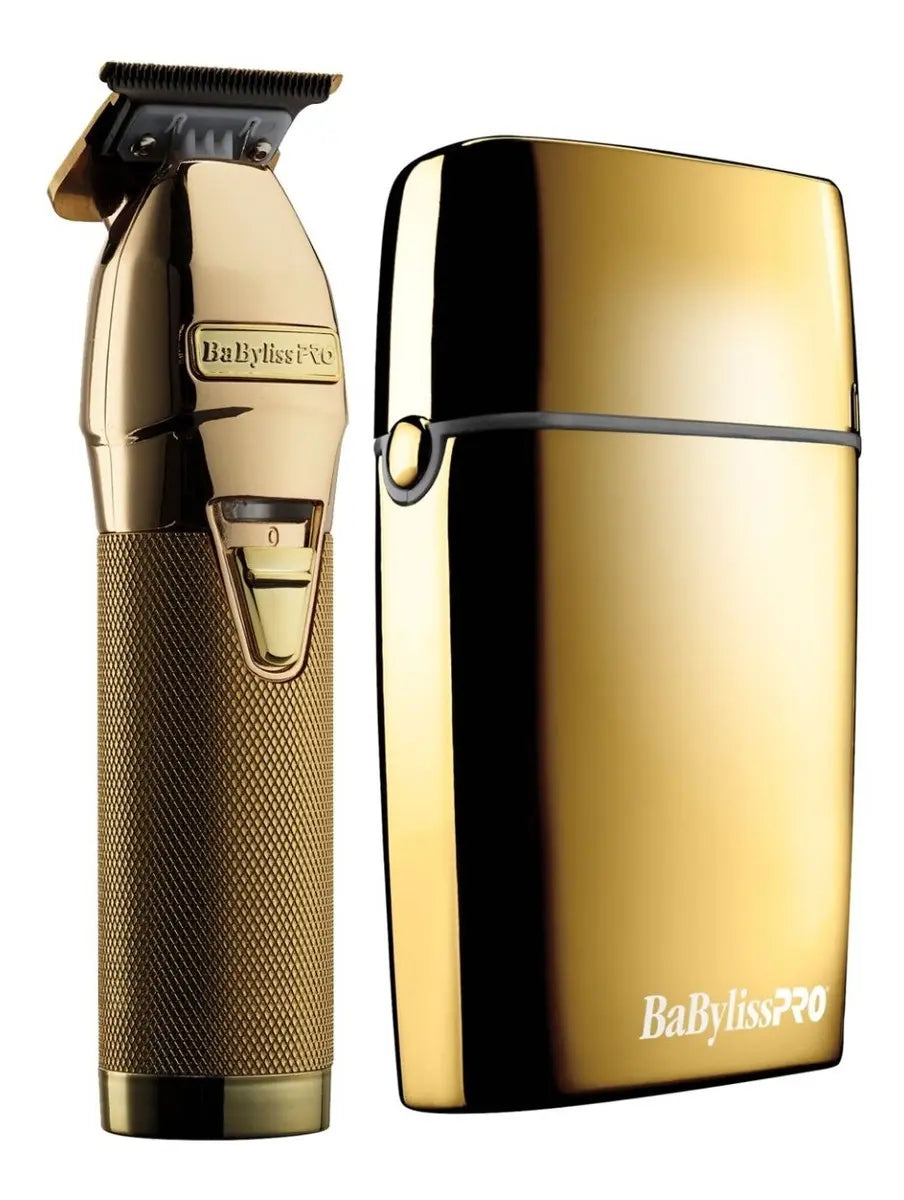 Combo Babyliss Gold Fx Coleccion Shaver + Trimmer Skeleton