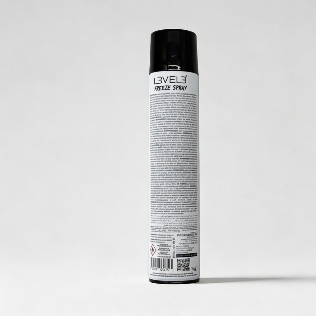 L3VEL3 FREEZE HAIR SPRAY 383GR