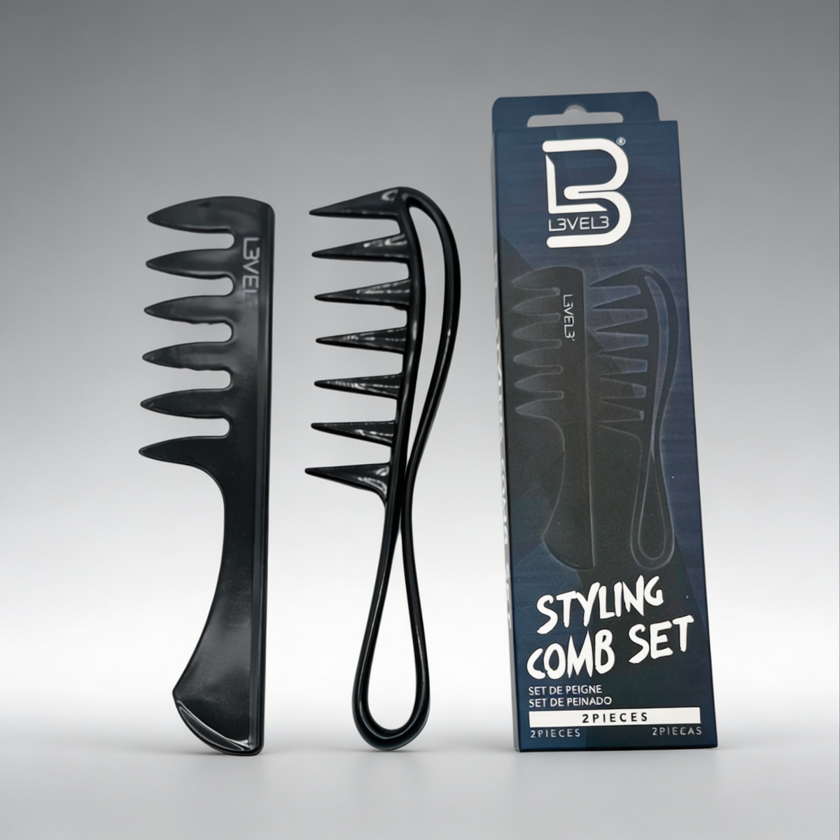 L3VEL3 2PC STYLING COMB SET