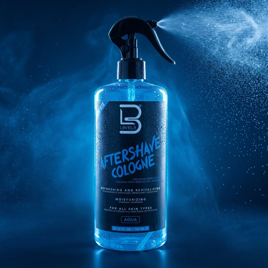 L3VEL3 Aftershave Cologne Aqua 750 ml