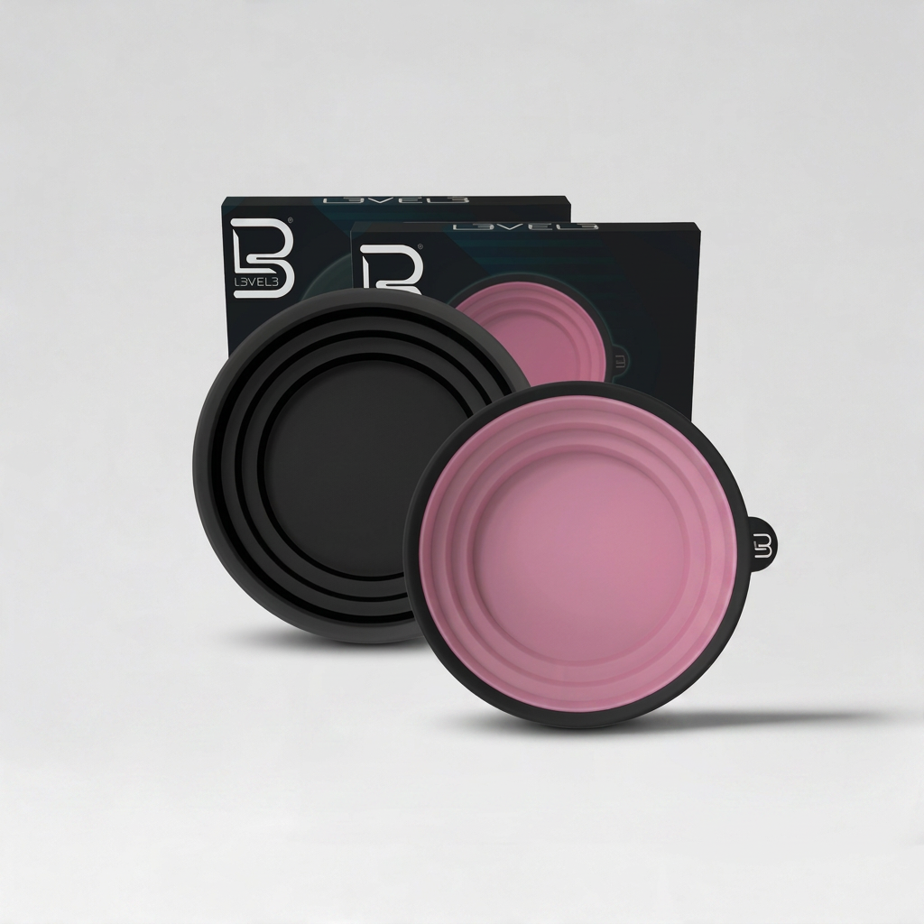 L3VEL3 COLLAPSIBLE TINT BOWL PINK