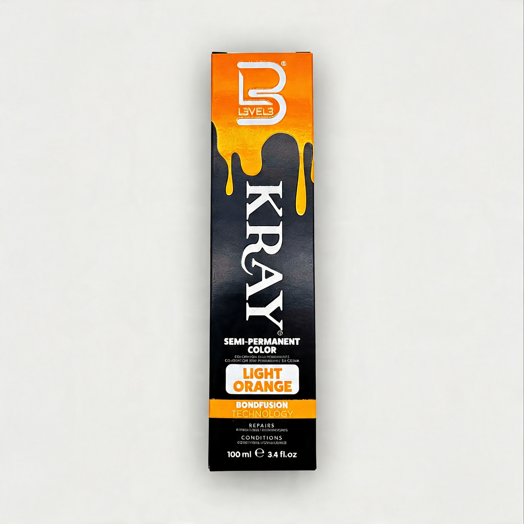 L3VEL3 LIGHT ORANGE SEMI PERMANENT COLOR TUBE 100 ml