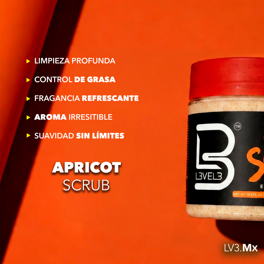 L3VEL3 Apricot Scrub 500 ml