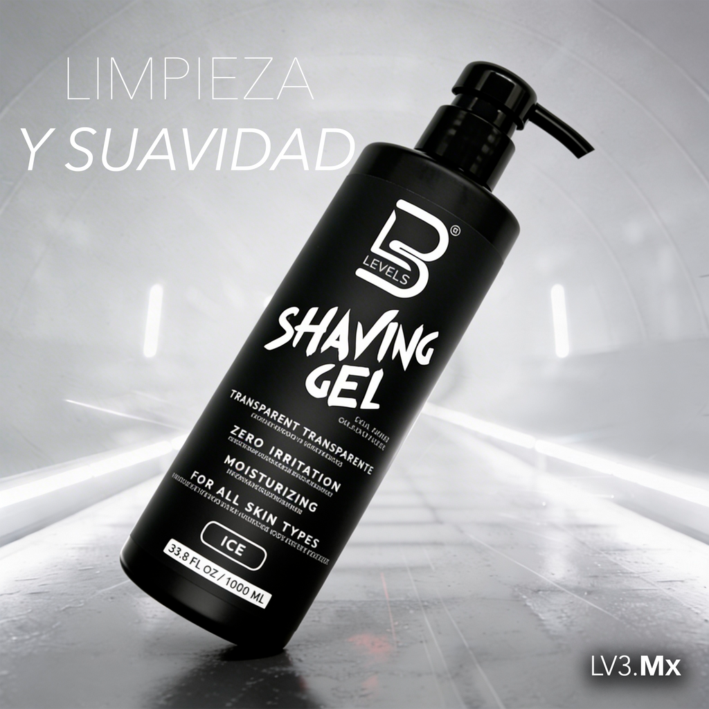 L3VEL3  Shaving Gel Ice 1000 ml
