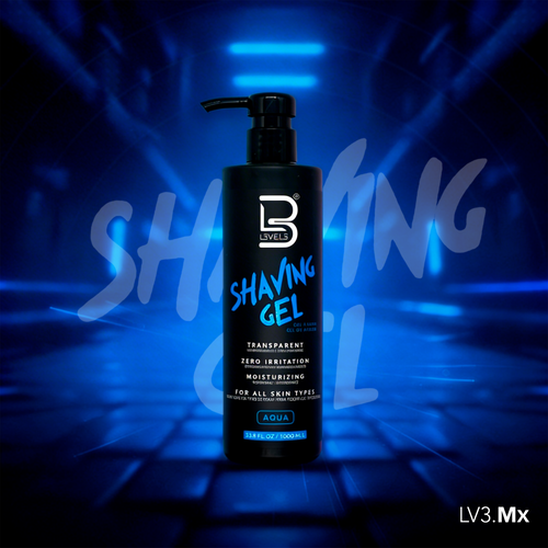L3VEL3  Shaving Gel Aqua 1000 ml