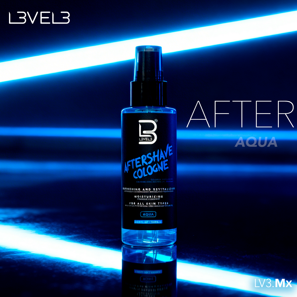 L3VEL3 Aftershave Cologne Aqua 100 ml