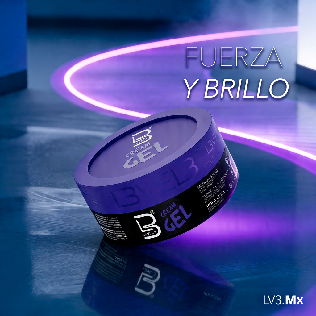 L3VEL3 Cream Hair Gel 100 ml
