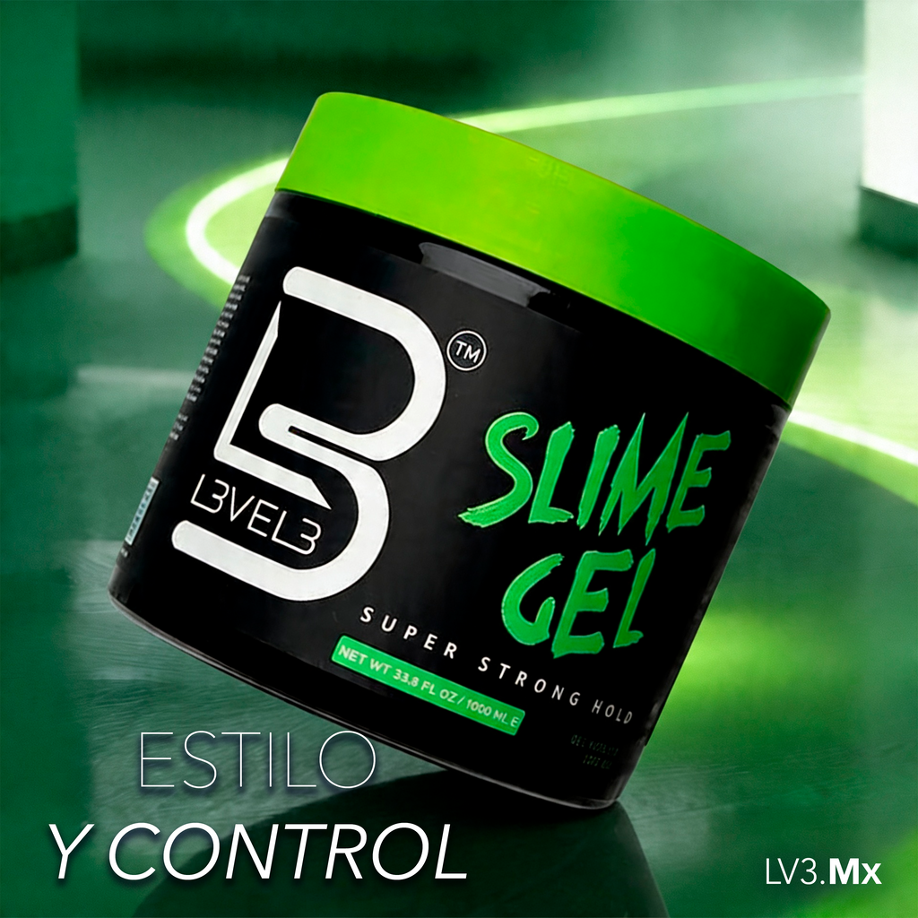 L3VEL3 Slime Hair Gel Super Strong 1000 ml