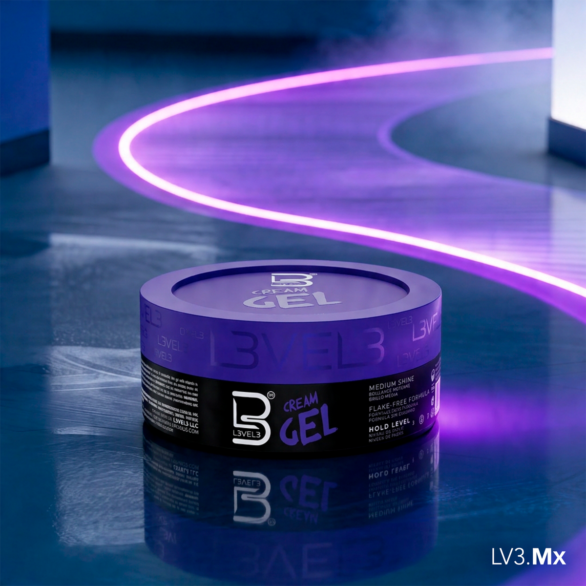L3VEL3 Cream Hair Gel 100 ml