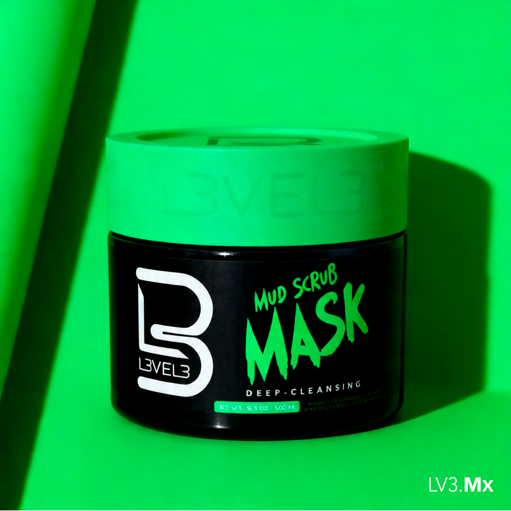 L3VEL3 Mud Scrub Mask 500 ml