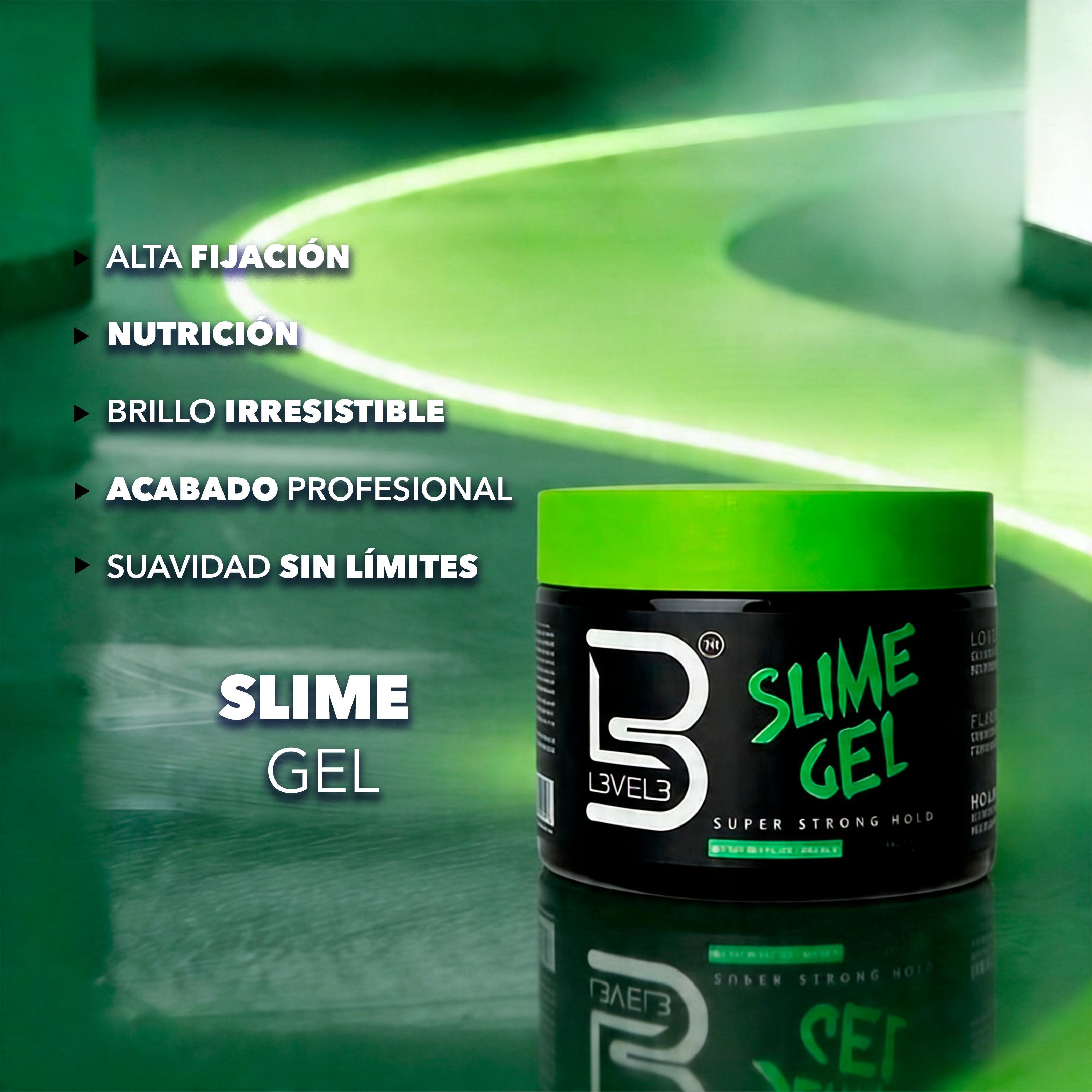 L3VEL3 Slime Hair Gel Super Strong 250 ml