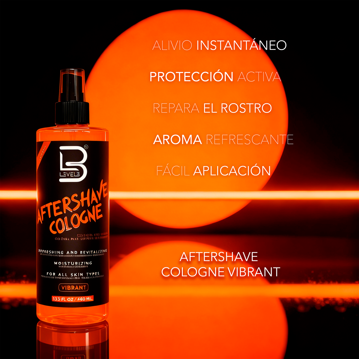 L3VEL3 Aftershave Cologne Vibrant 400 ml
