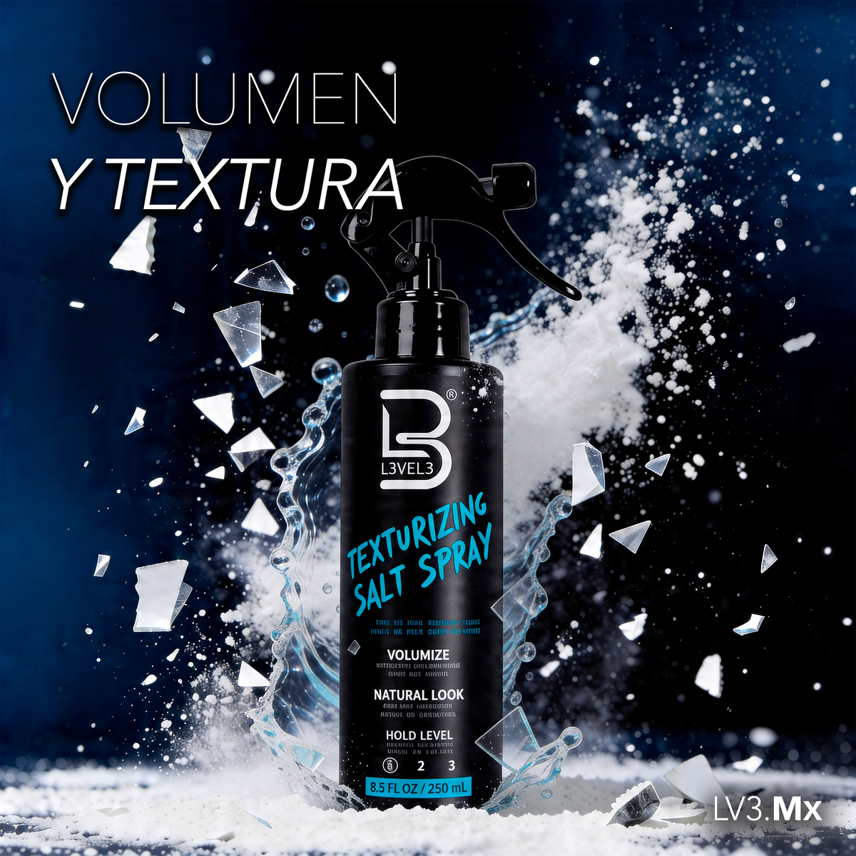 L3VEL3 Texturizing Salt Spray 250 ml