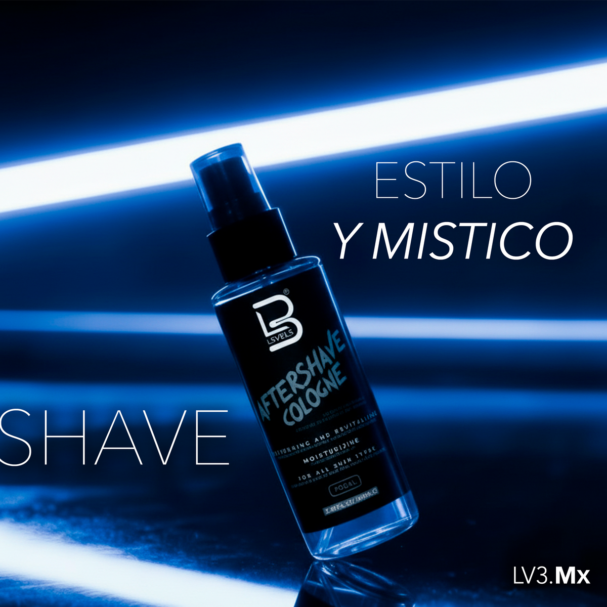 L3VEL3 Aftershave Cologne Midnight 100 ml