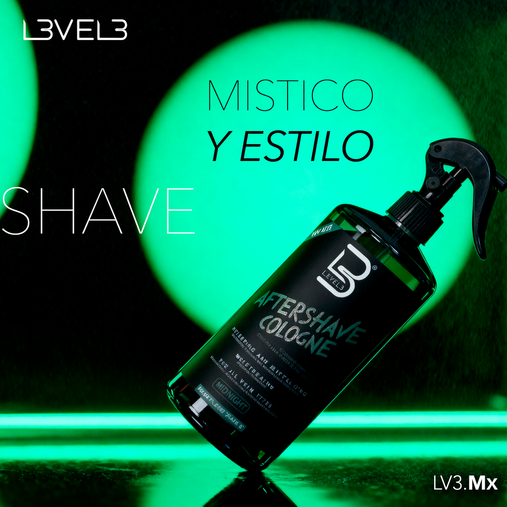 L3VEL3 Aftershave Cologne Midnight 750 ml