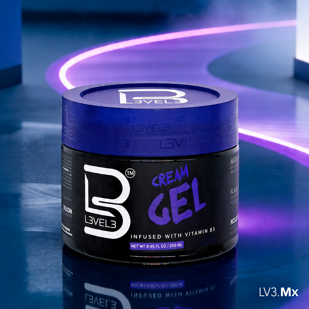 L3VEL3 Cream Hair Gel 250 ml