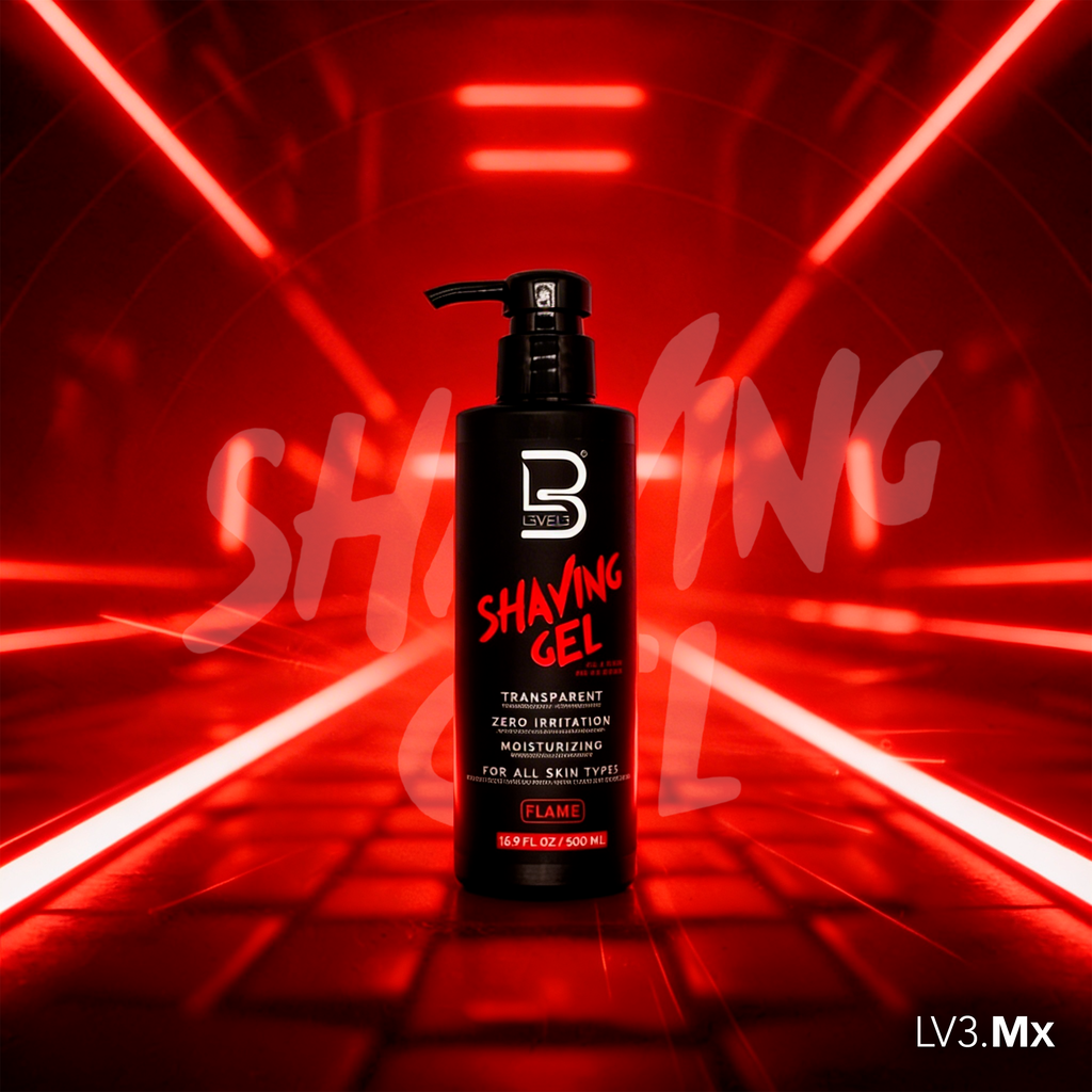 L3VEL3 Shaving Gel Flame 500 ml
