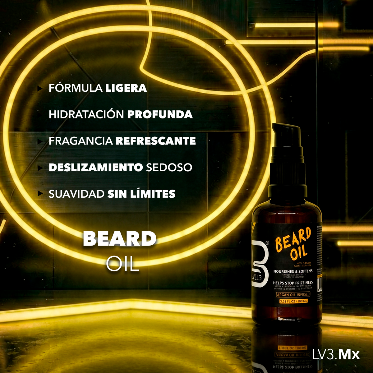 L3VEL3 Beard Oil 100 ml