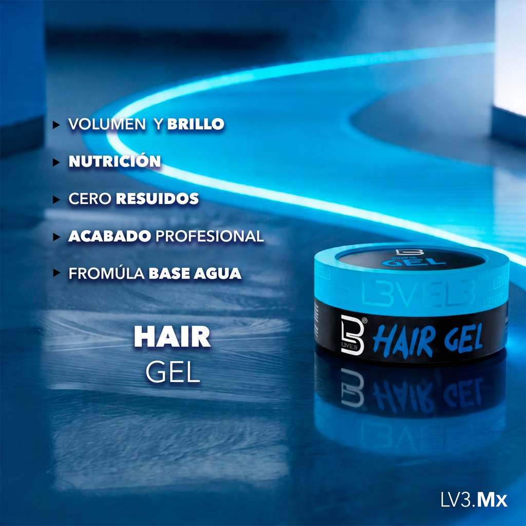 L3VEL3 Super Strong Hair Gel 100 ml