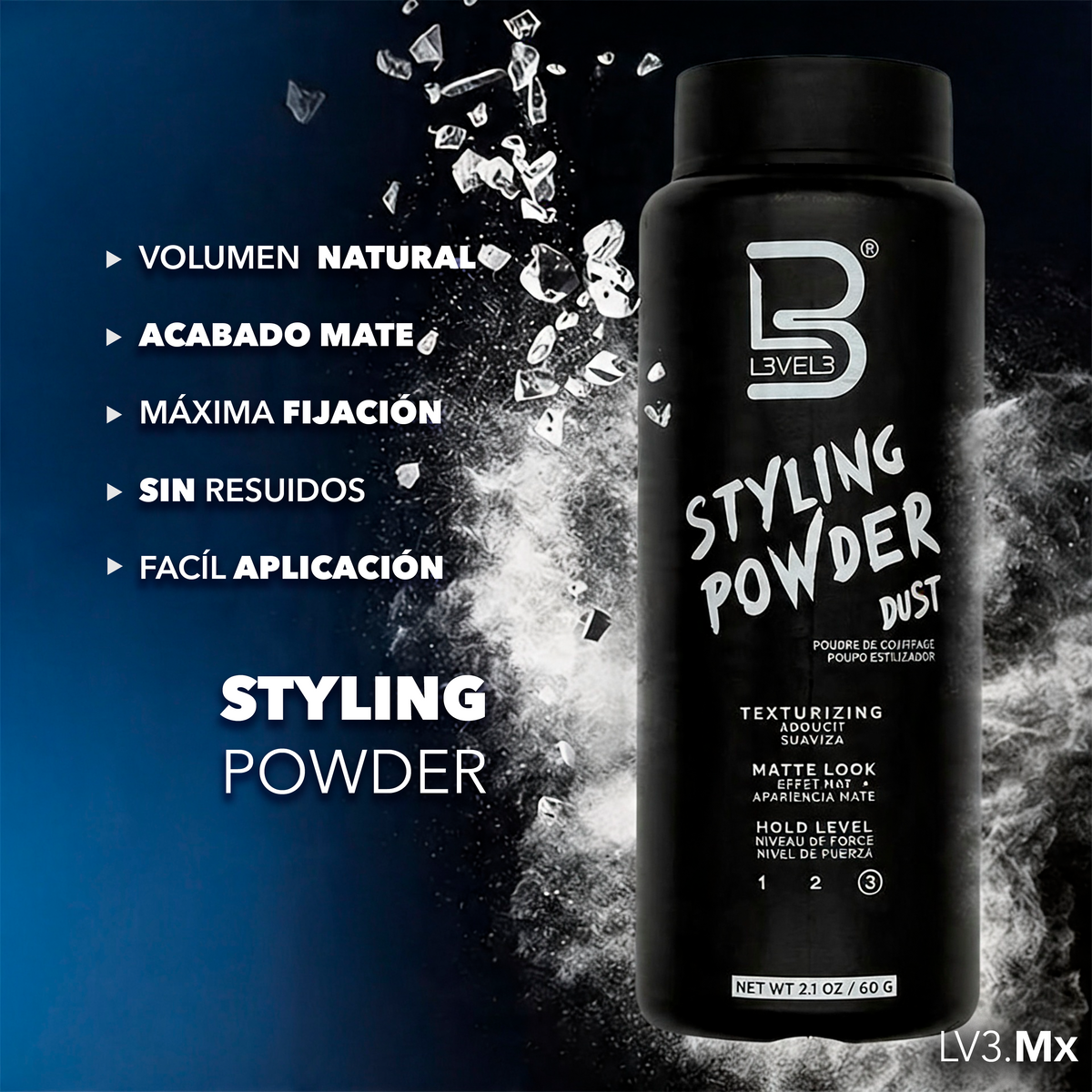 L3VEL3 Styling Powder 60 g