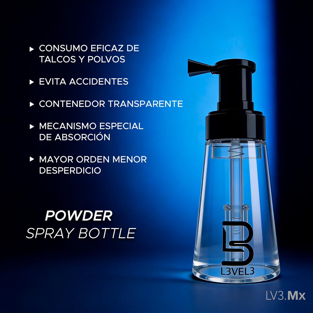 L3VEL3 POWDER BOTTLE SPRAY