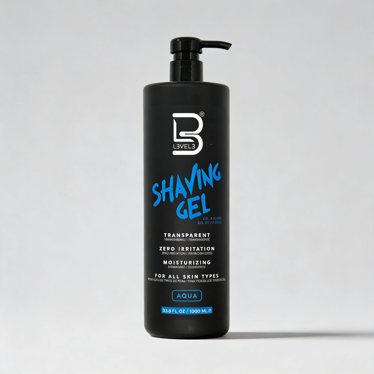 L3VEL3  Shaving Gel Aqua 1000 ml