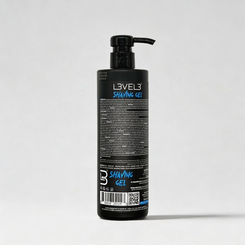 L3VEL3  Shaving Gel Aqua 500 ml