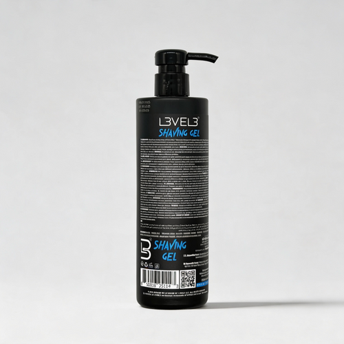 L3VEL3  Shaving Gel Aqua 500 ml