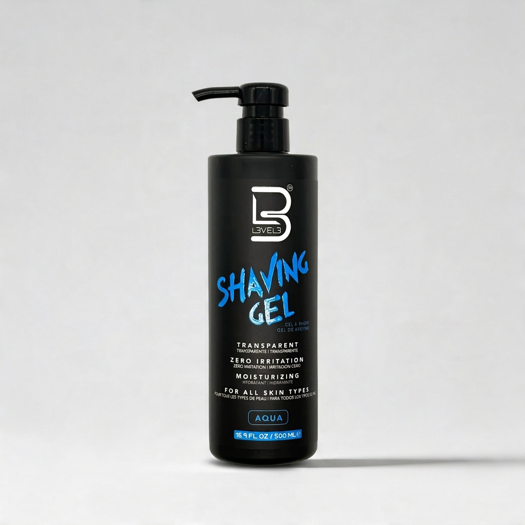 L3VEL3  Shaving Gel Aqua 500 ml