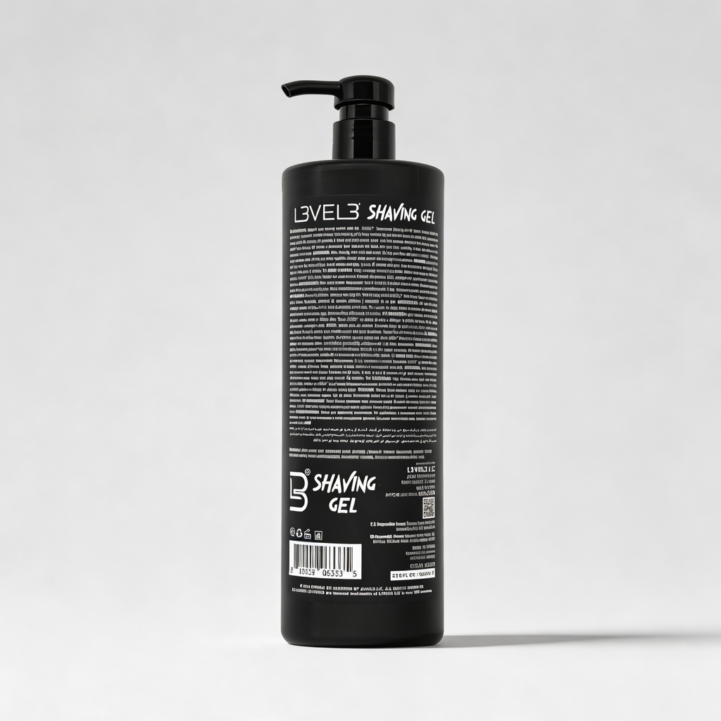 L3VEL3  Shaving Gel Ice 1000 ml