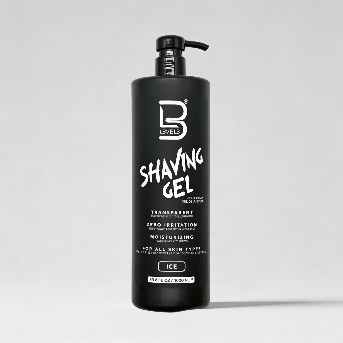 L3VEL3  Shaving Gel Ice 1000 ml