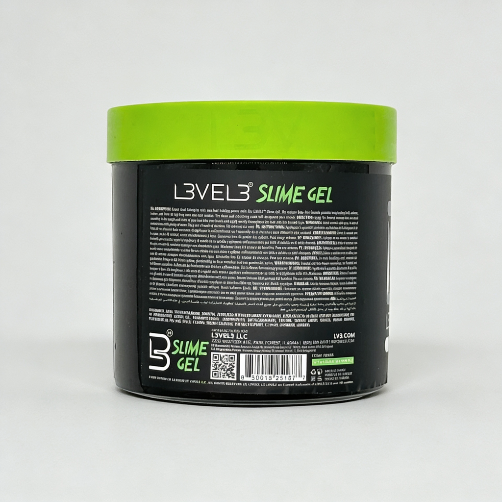 L3VEL3 Slime Hair Gel Super Strong 1000 ml